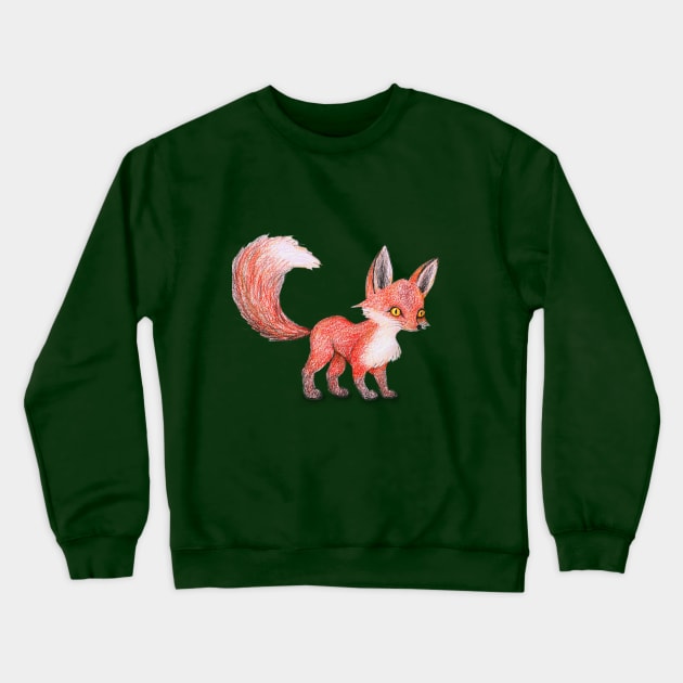 Fox Crewneck Sweatshirt by Bwiselizzy